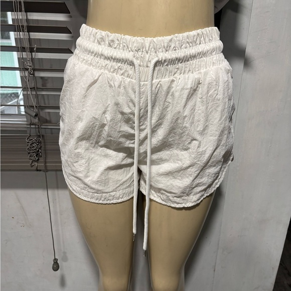 Forever 21 Pants - Forever 21 White Athletic Shorts
